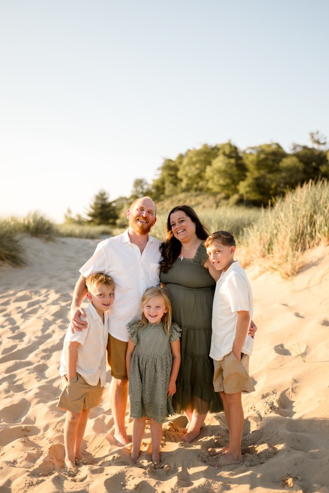 Family portrait by Jess Nicole Creative, second gallery image 1